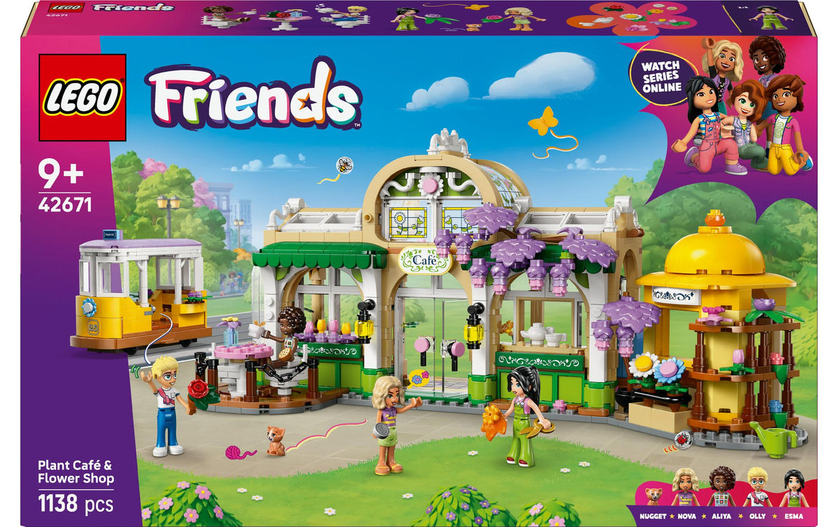 LEGO Pflanzencafé und Blumenkiosk – LEGO Friends