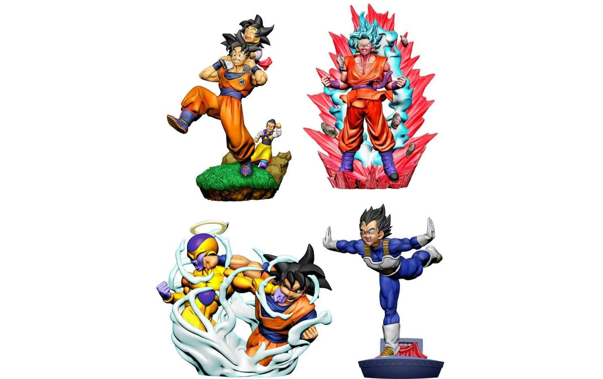Figur Dragon Ball Super Dracap 4er-Pack