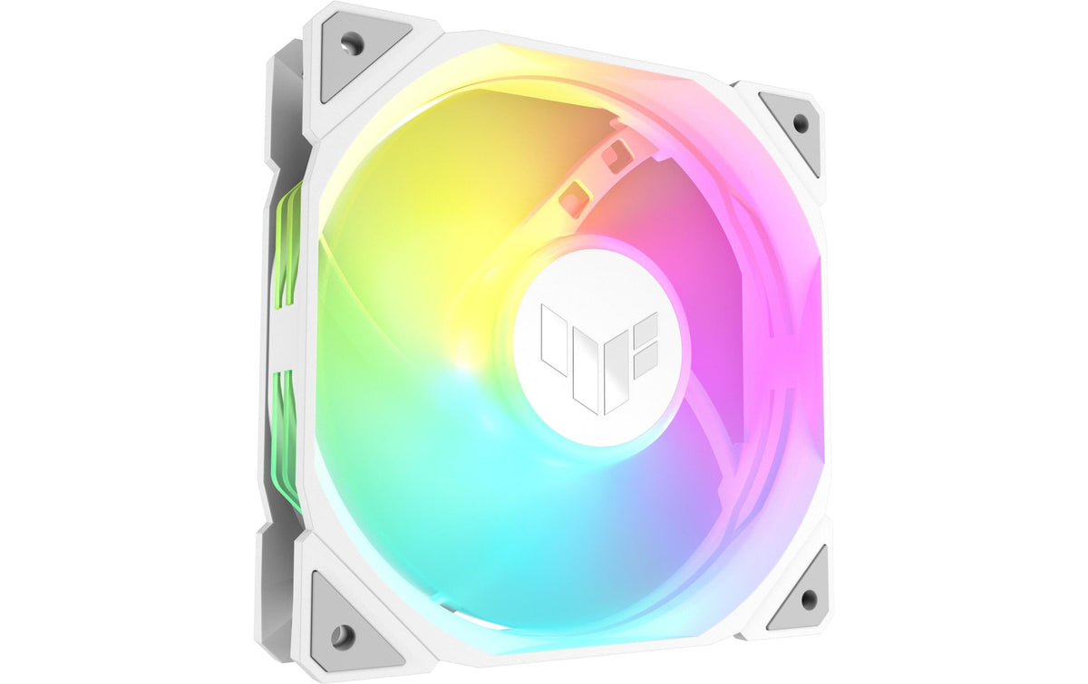 ASUS TUF GAMING TR120 FAN ARGB REV WHT 120x120x28mm, PWM, 2000rpm, max. 29 dB