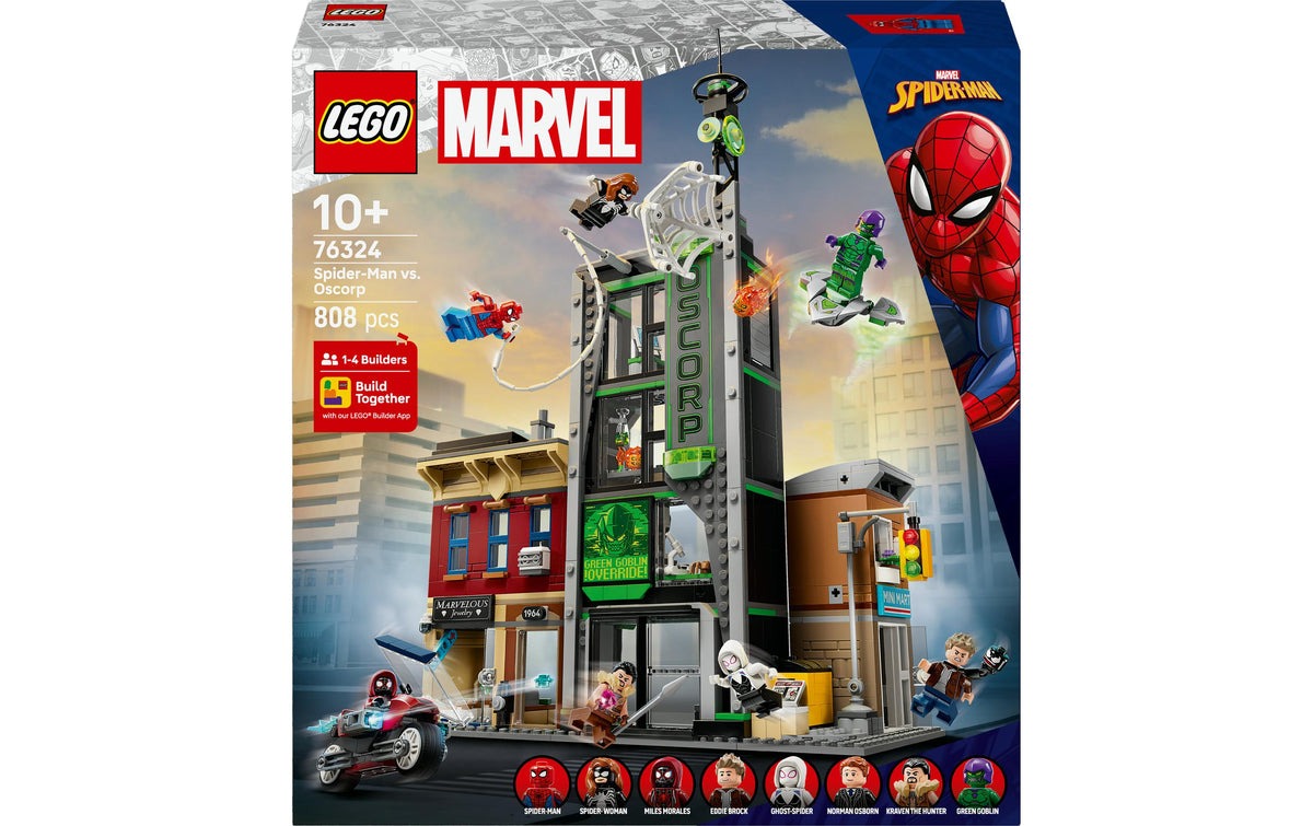 LEGO 76324 Spider-Man vs. Oscorp – LEGO Marvel Super Heroes