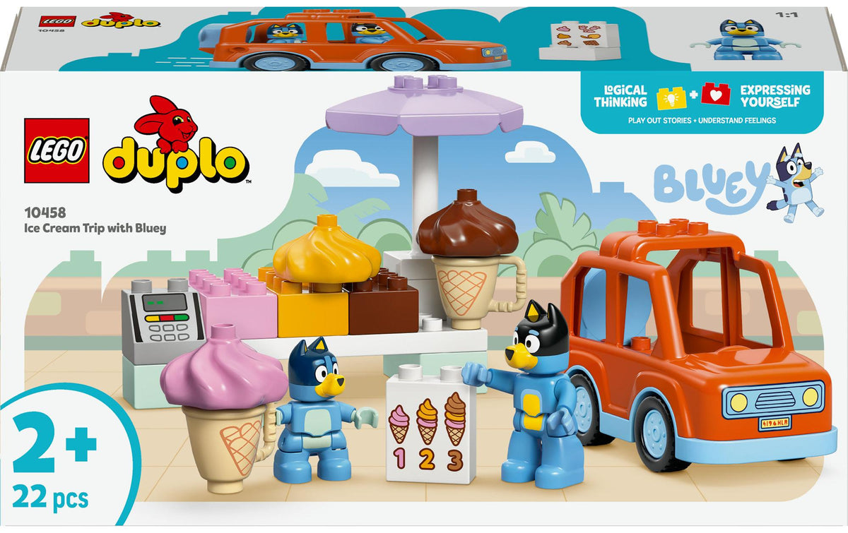 LEGO Ausflug zur Eisdiele mit Bluey – LEGO DUPLO Bluey