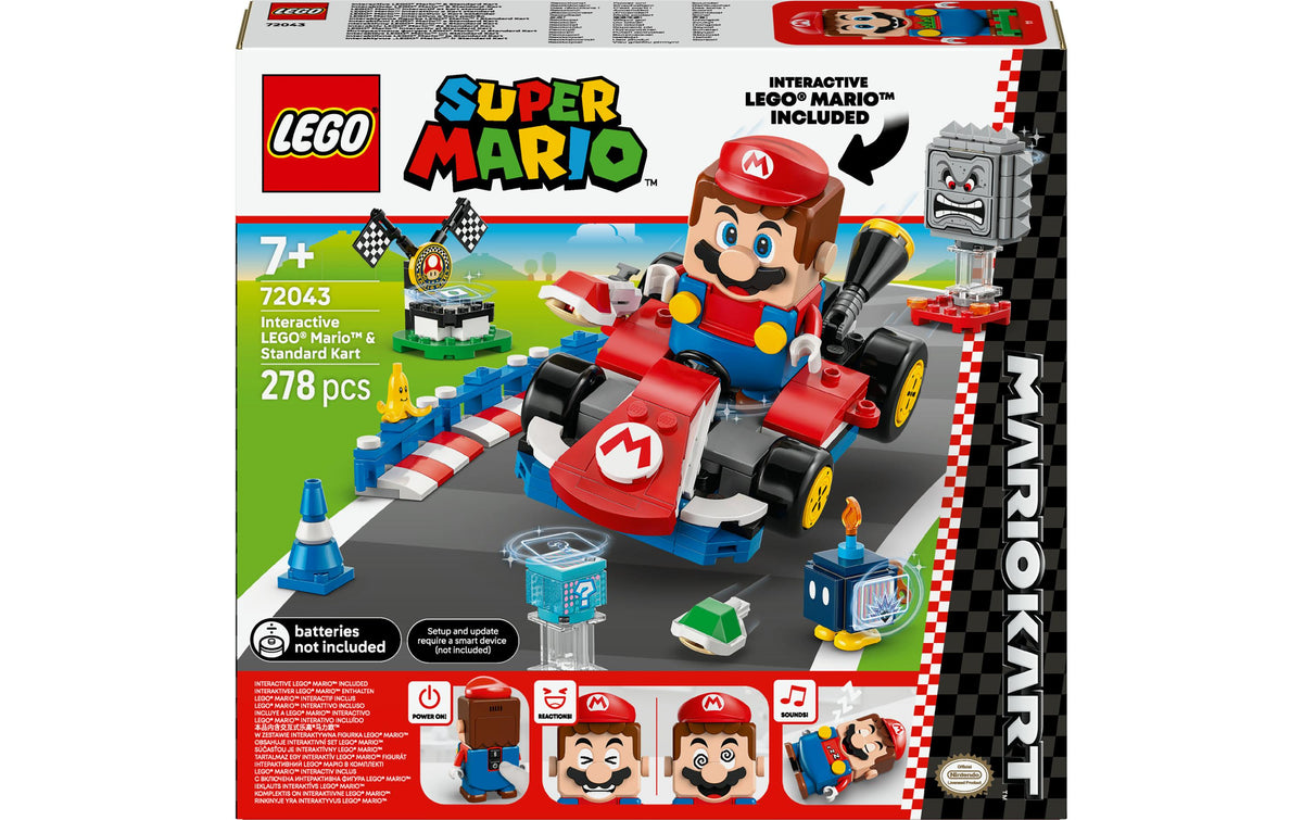 LEGO 72043 Interaktiver Standard-Kart – LEGO Super Mario