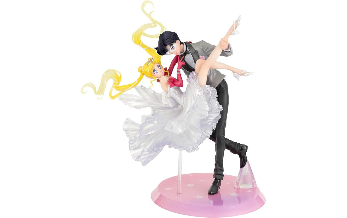 Figur Sailor Moon Usagi & Tuxedo Mask Moonlight Glow Edition, PVC, 24 cm