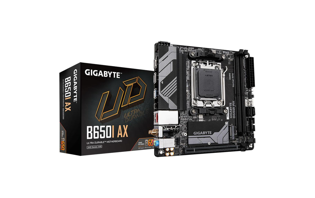 Gigabyte B650I AX, mATX AM5, AMD B650, 2x DDR5, PCIe 4.0, WIFI6E