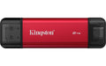 SSD Kingston Dual Portable 2TB, Dual USB Dual USB-A/C, USB3.2 Gen2, 1050/950 MB/s
