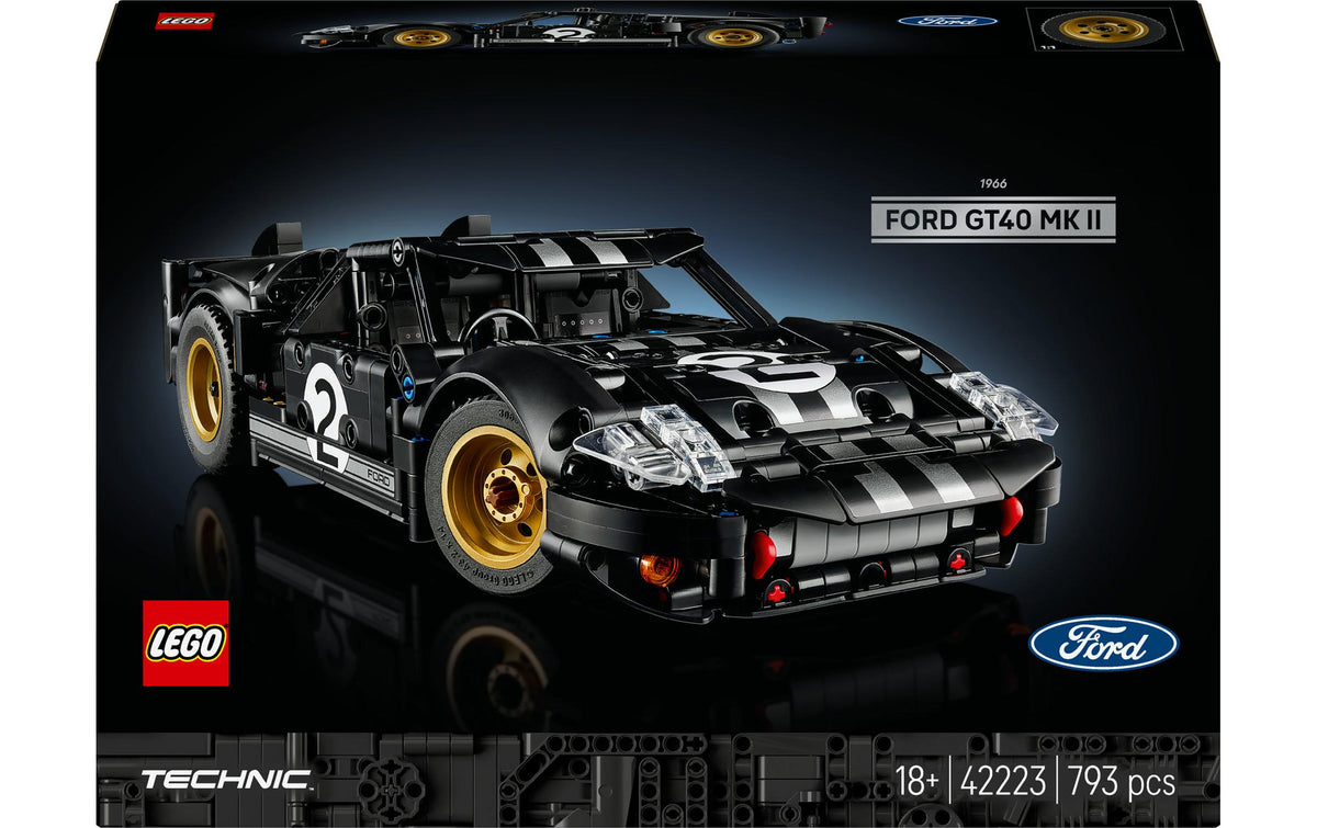 1966 Ford GT40 MKII Rennwagen – LEGO Technic