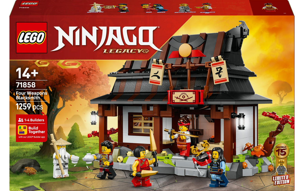 15-Jubiläum der Vier-Waffen-Schmiede – LEGO NINJAGO