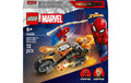Spider-Man vs. Ghost Rider auf Motorrad – LEGO Marvel Super Heroes
