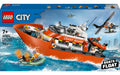 Rettungsboot der Küstenwache mit Heli – LEGO City Exploration