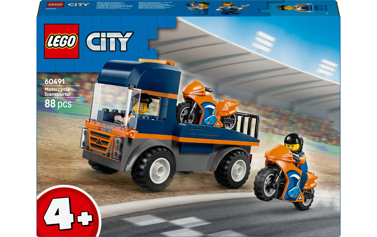 Motorradtransporter – LEGO City Fahrzeuge