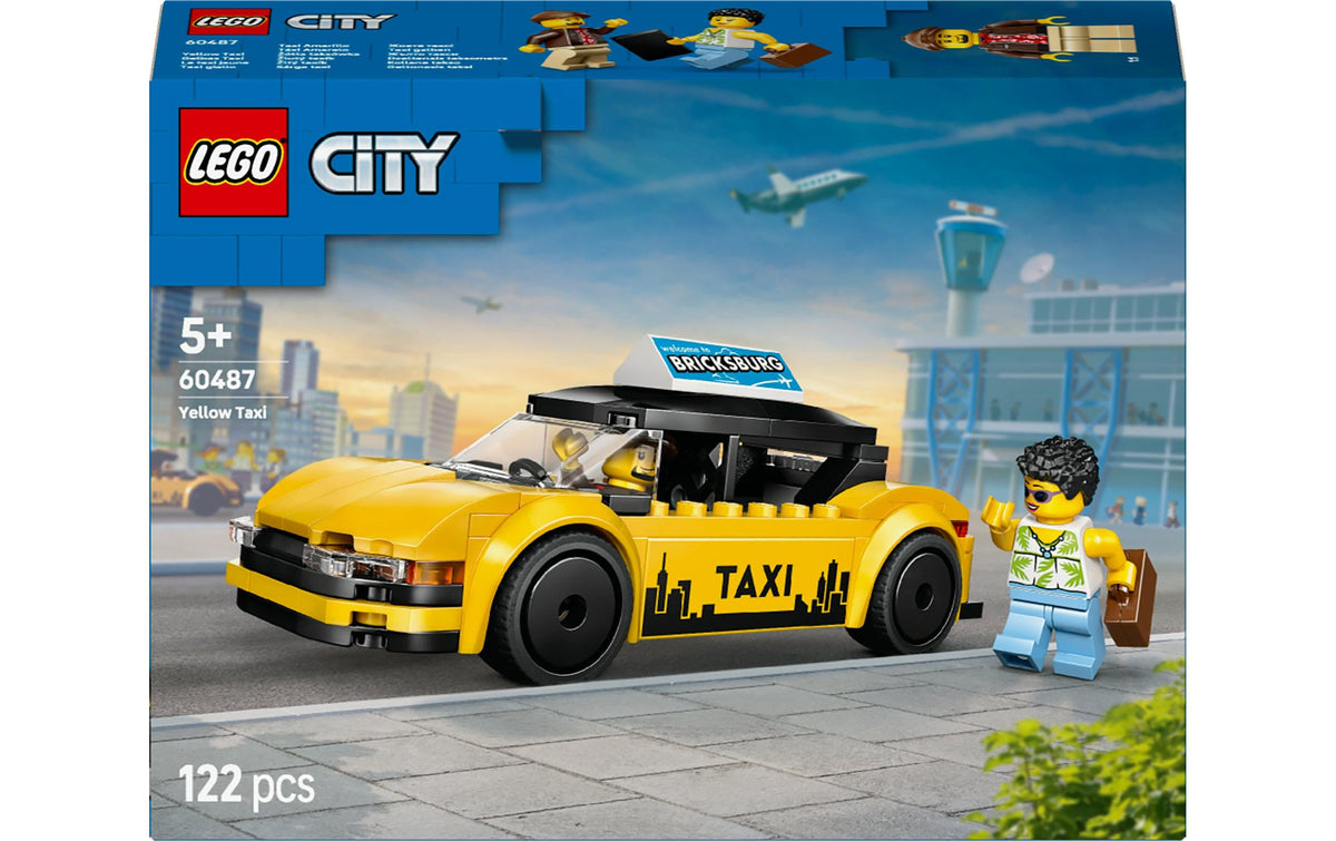 Gelbes Taxi – LEGO City Fahrzeuge