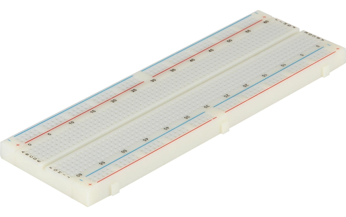 jOY-it RB-BREADBOARD2: Weiss Steckplatine 830Pin, 630x5,5x16,5 cm