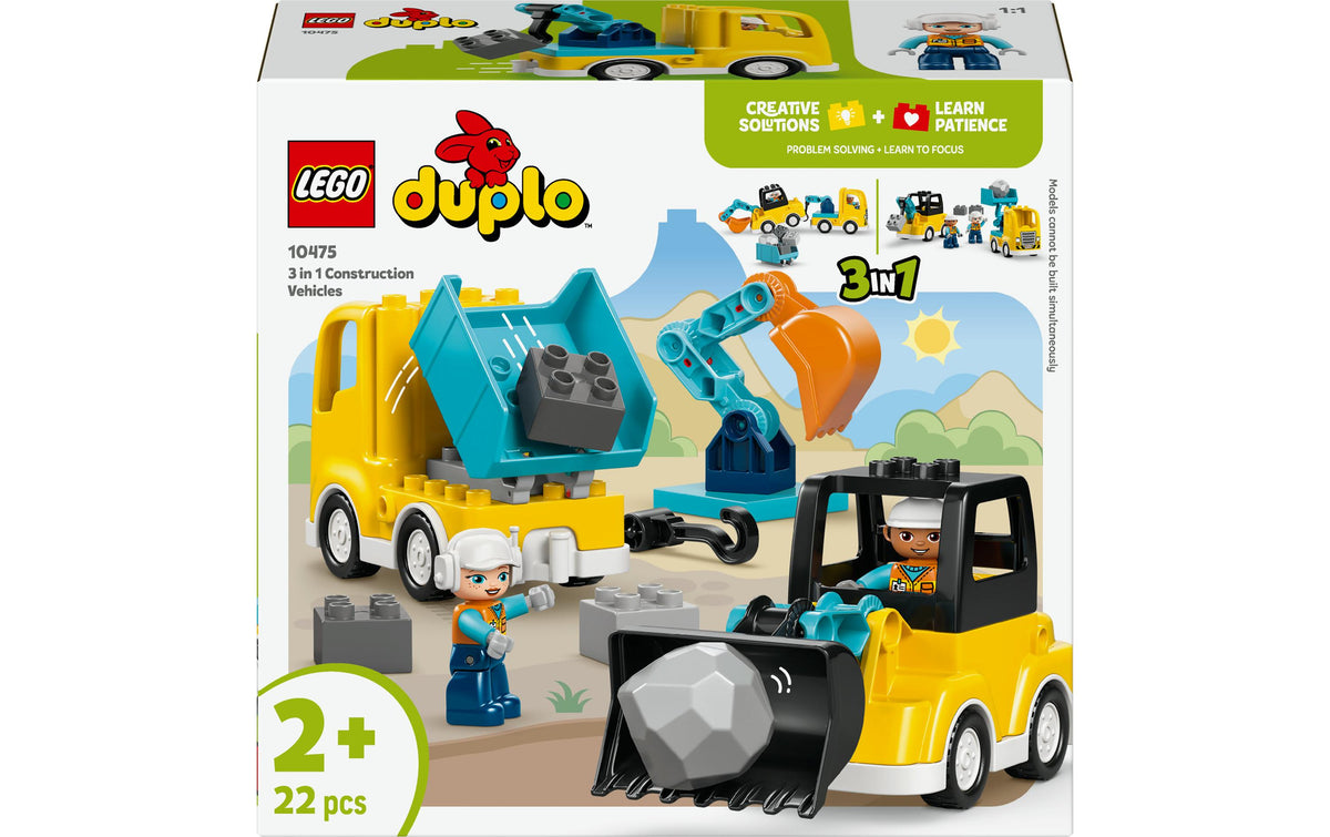 Baufahrzeuge - 3-in-1-Set – LEGO DUPLO