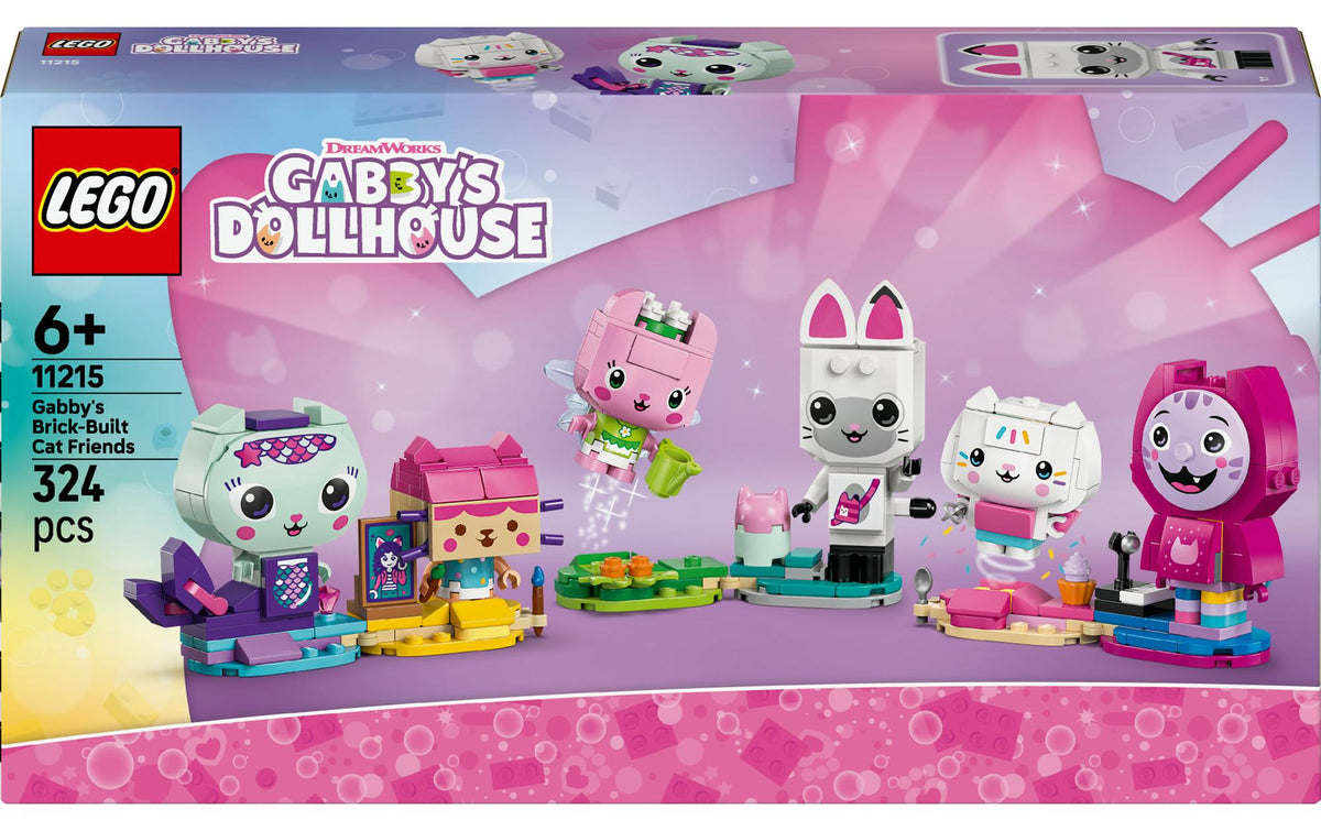 Gabbys Katzenfreunde aus LEGO Steinen – LEGO Gabbys Dollhouse