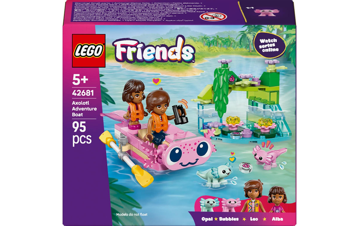 Axolotl-Abenteuerboot – LEGO Friends