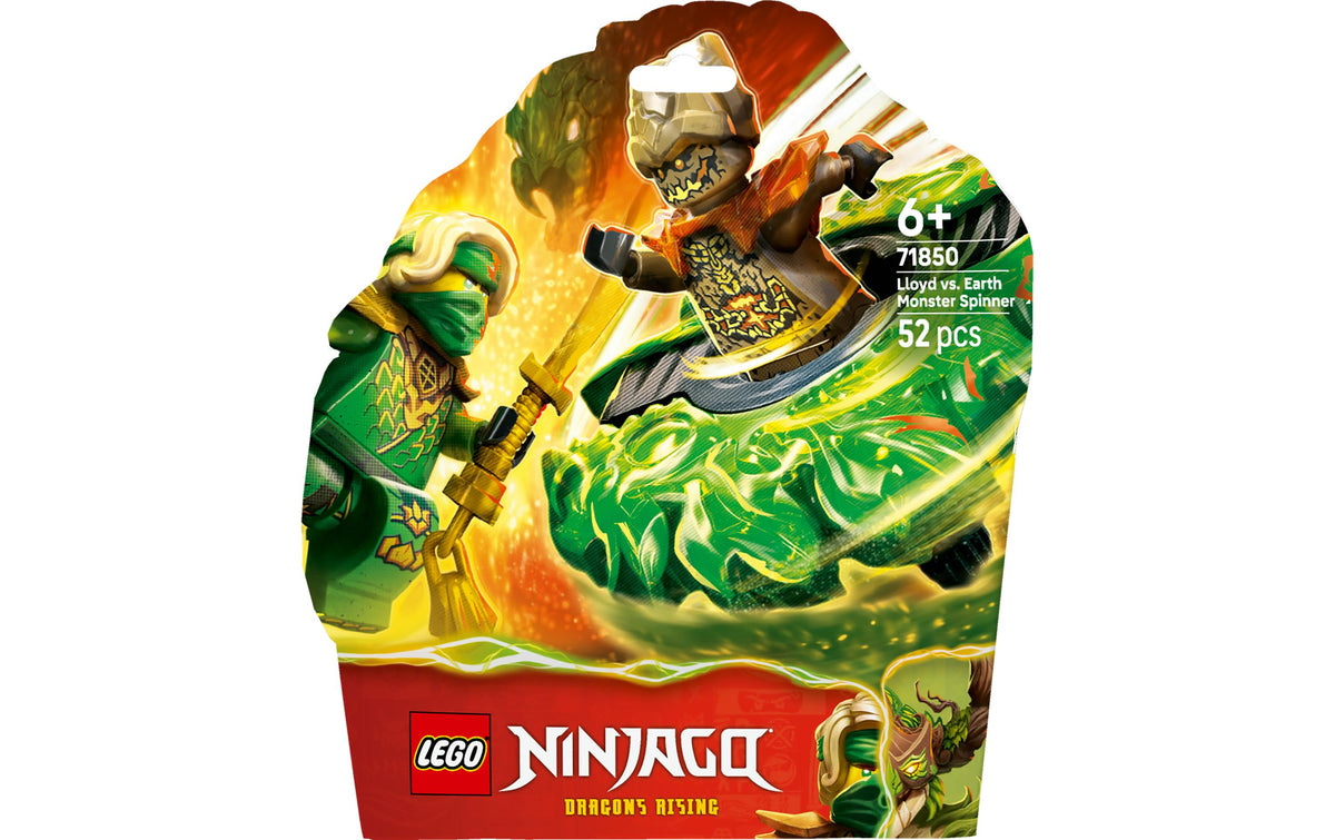 Lloyd vs. Erdmonster-Spinner – LEGO NINJAGO