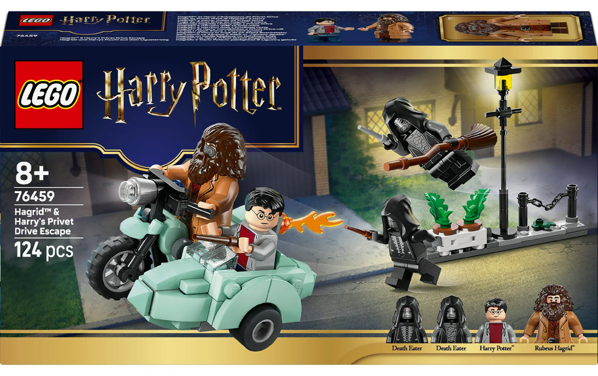 Hagrids und Harrys Flucht aus Ligusterweg – LEGO Harry Potter