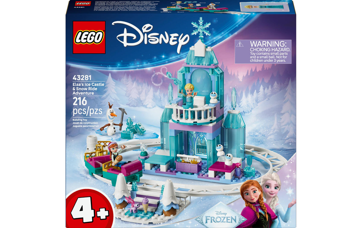 Elsas Schlittenfahrt um den Eispalast – LEGO Disney Princess