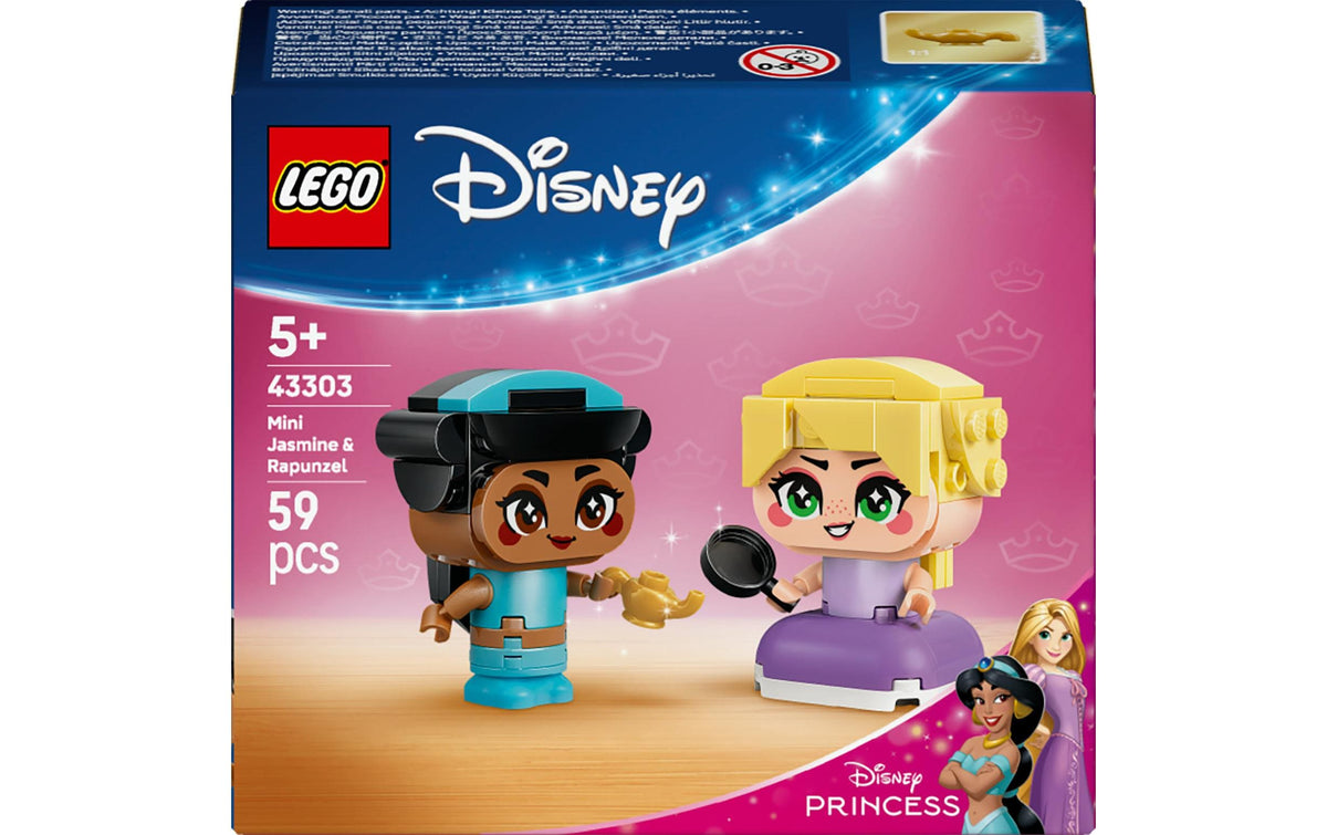Die Mini-Prinzessinnen Jasmin und Rapunzel – LEGO Disney Princess