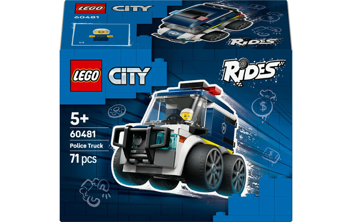 Coole Flitzer - Polizei-Truck – LEGO City Brick Rides