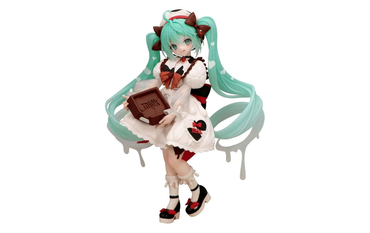 Figur Hatsune Miku x Tirol Choco Trio-Try-iT Milk Ver. 18 cm