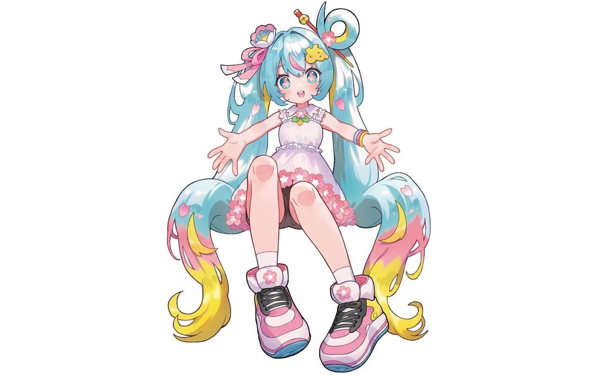 Figur Hatsune Miku Noodle Stopper 10th Anniversary 14 cm