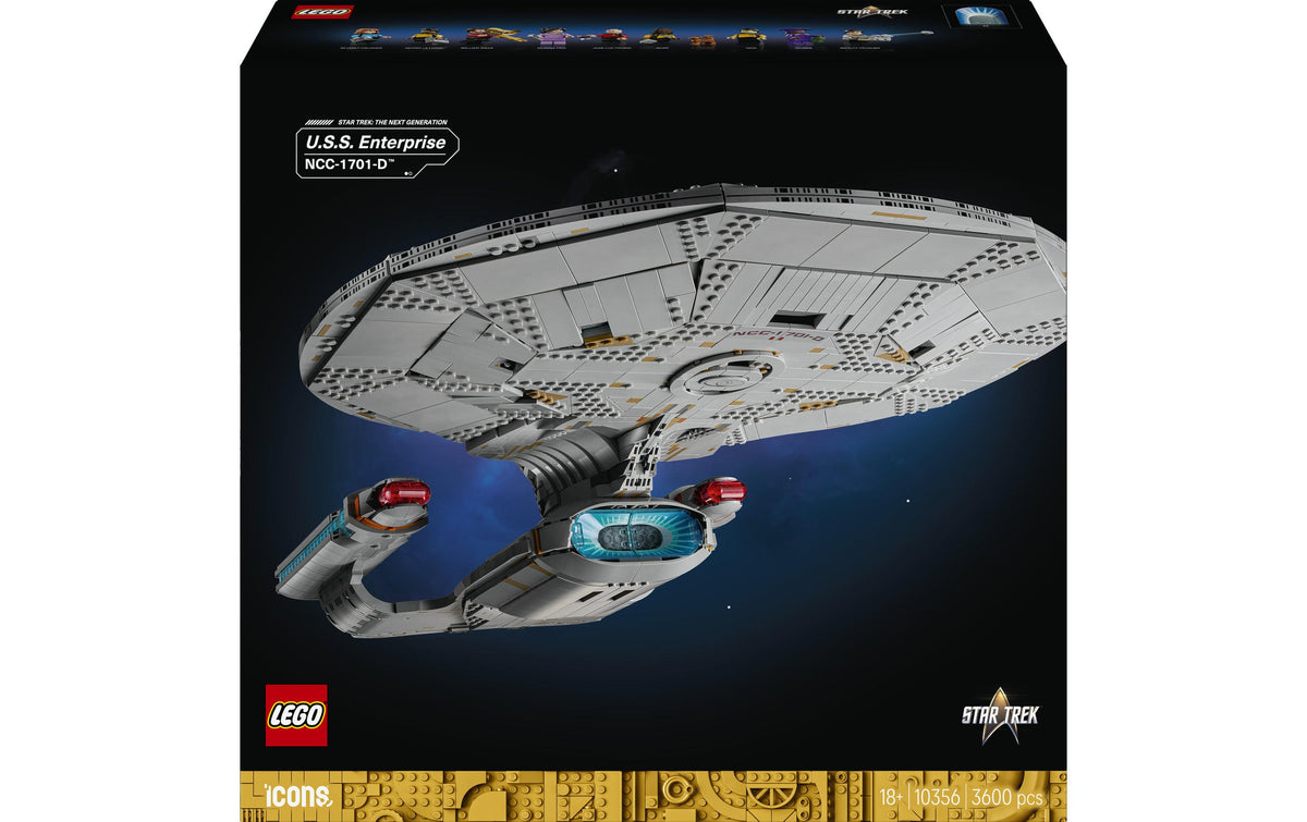 LEGO Icons Star Trek: U.S.S. Enterprise – 10356