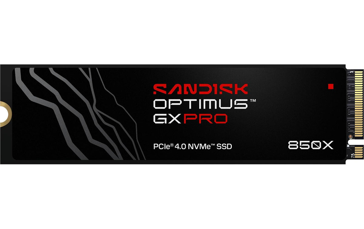 SANDISK Optimus GX PRO 850X 2TB NVMe, M.2 2280, 7300MB/s (l), 6600MB/s (s)
