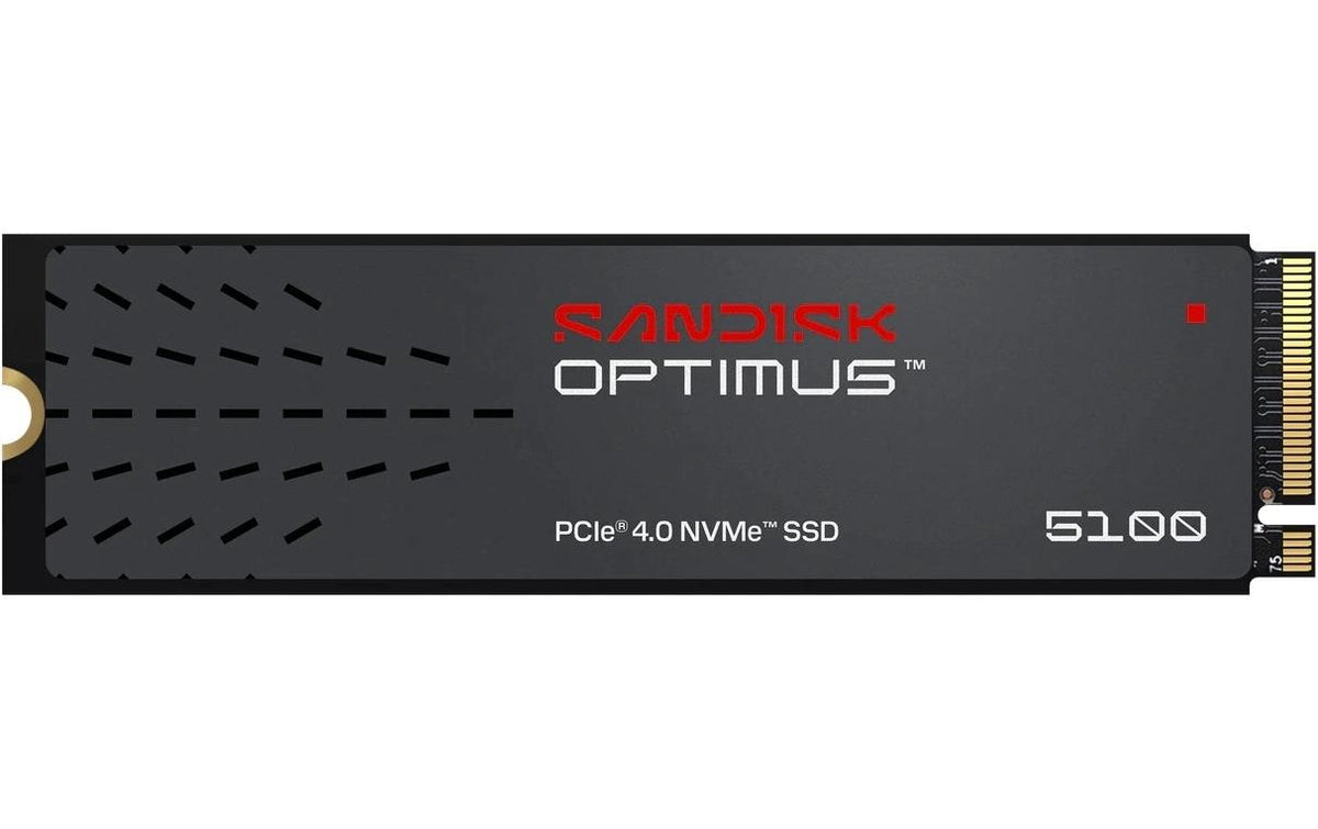 SANDISK Optimus 5100 500GB NVMe, M.2 2280, 6600MB/s (l), 5600MB/s (s)
