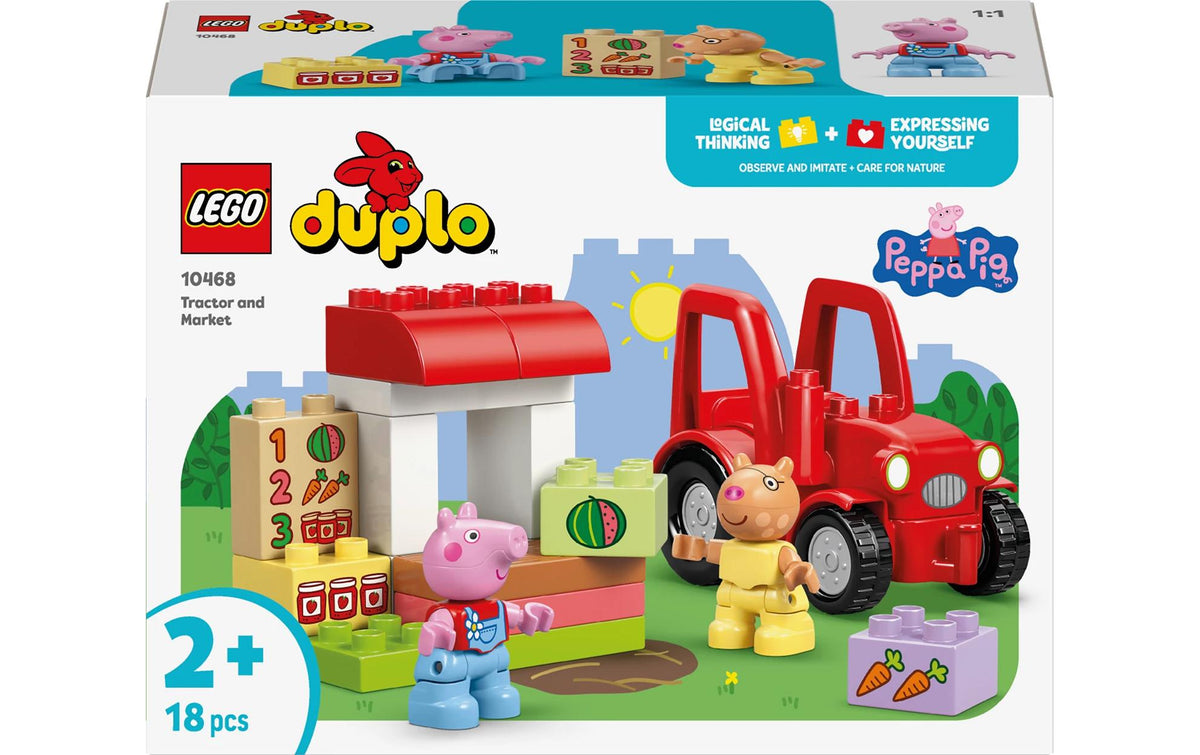 Traktor und Marktstand – LEGO DUPLO