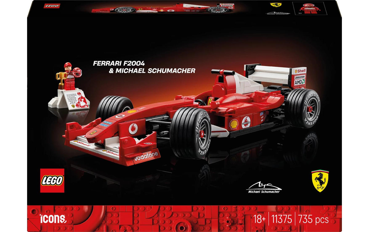 Icons Ferrari F2004 und Michael Schumacher – 11375