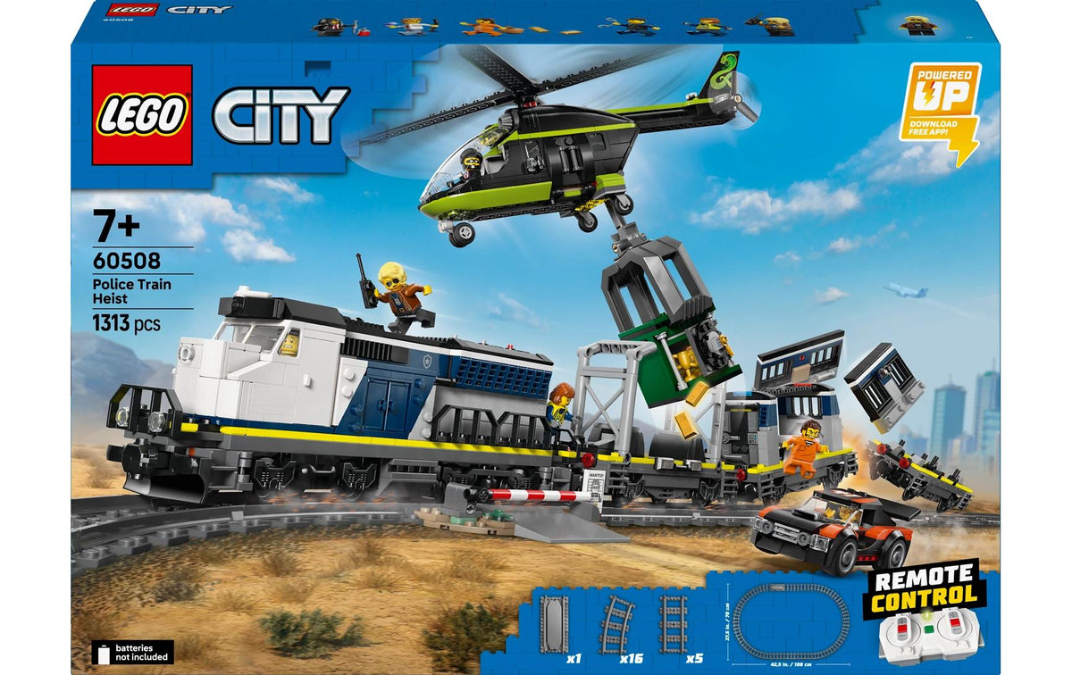 Überfall auf den Polizeizug – LEGO City Eisenbahn