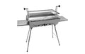 Mangal Edelstahl Astana 2mm rostfrei Schaschlikgrill mit verstellbarem Rost