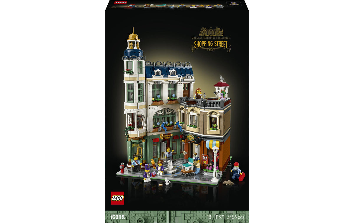 LEGO Icons Einkaufsmeile – 11371