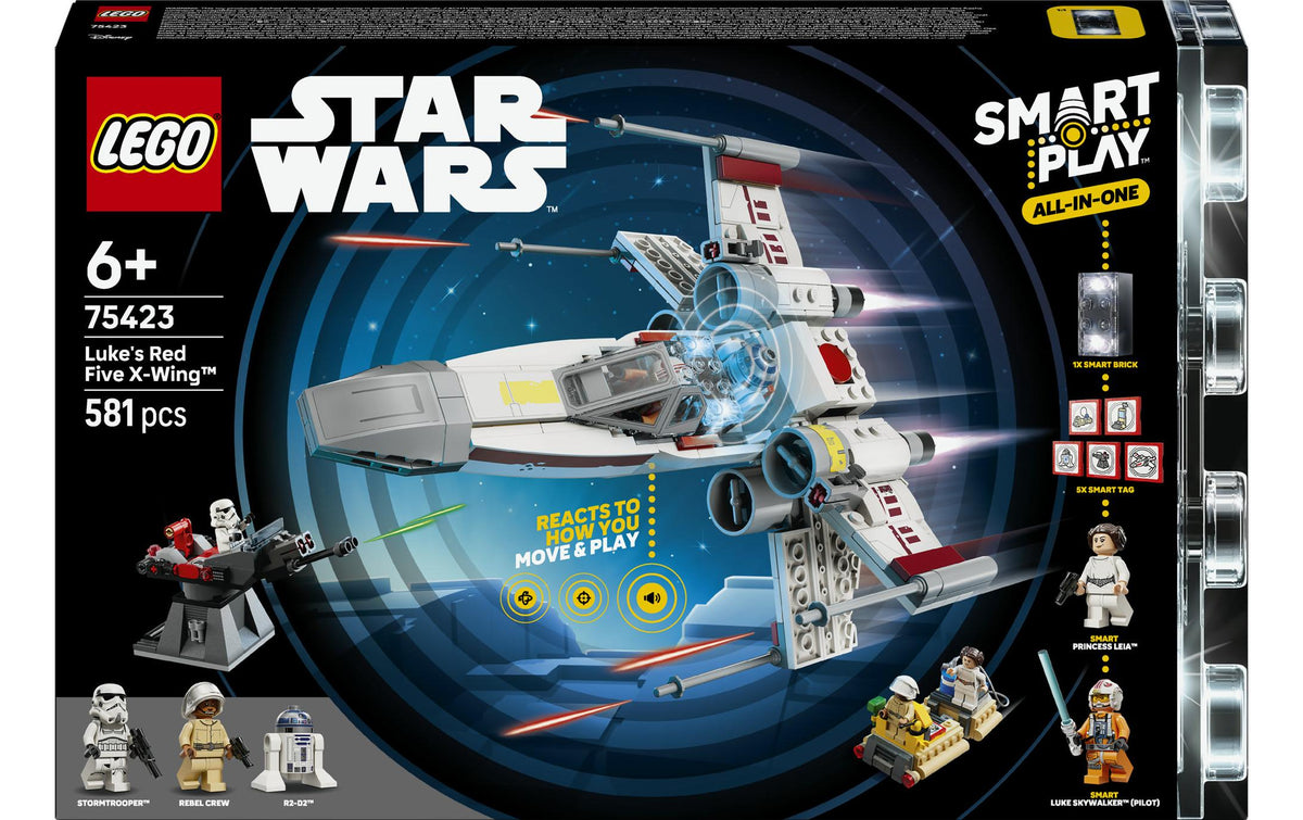 SMART Play: Lukes Rot Fünf X-Wing – 75423