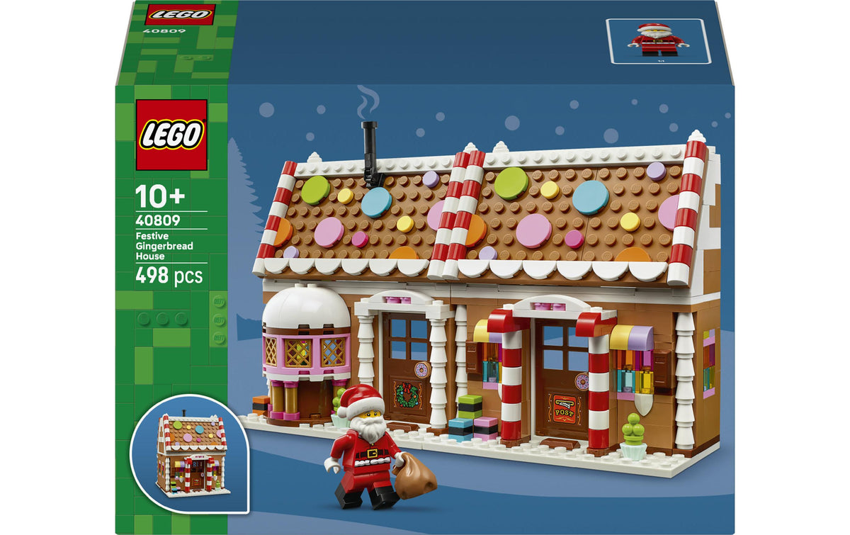 Weihnachtliches Lebkuchenhaus – XMAS