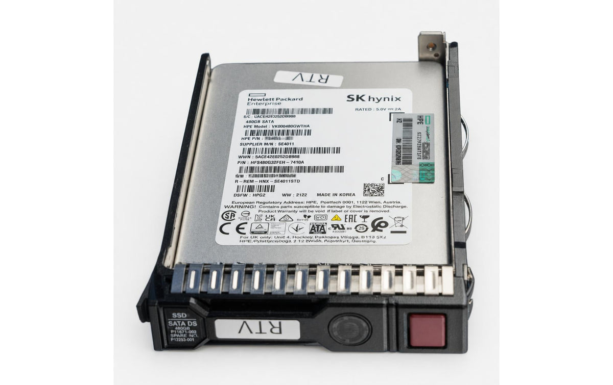 SSD HPE 6G 2.5 SATA 1.92TB MU SC Spare zu HPE ProLiant Gen10 Server