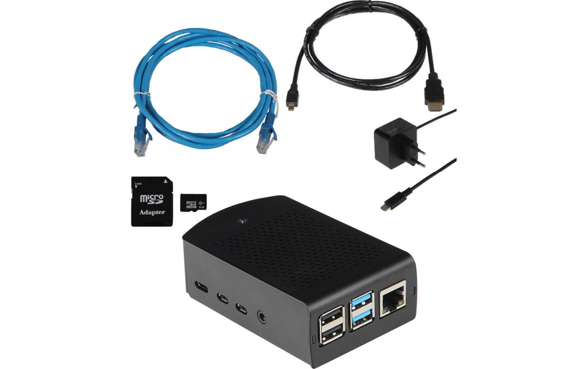 Raspberry Pi Starter Kit V3 Raspberry Pi 4, Model B 4 GB