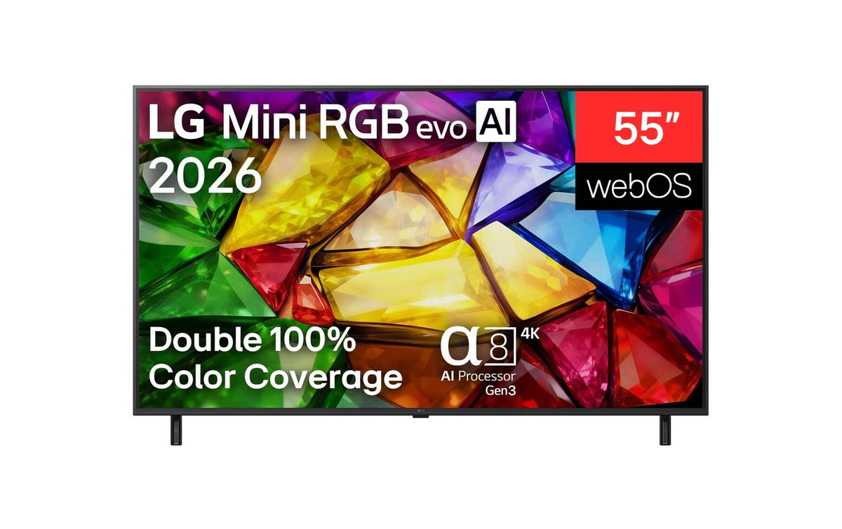 LG 55MRGB87B9B 55 Mini RGB, 120Hz, 1-pole