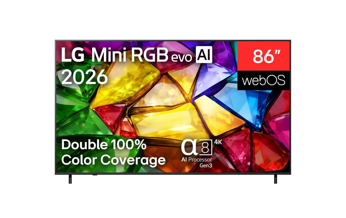 LG 86MRGB87B9B 86 Mini RGB, 120Hz, 1-pole