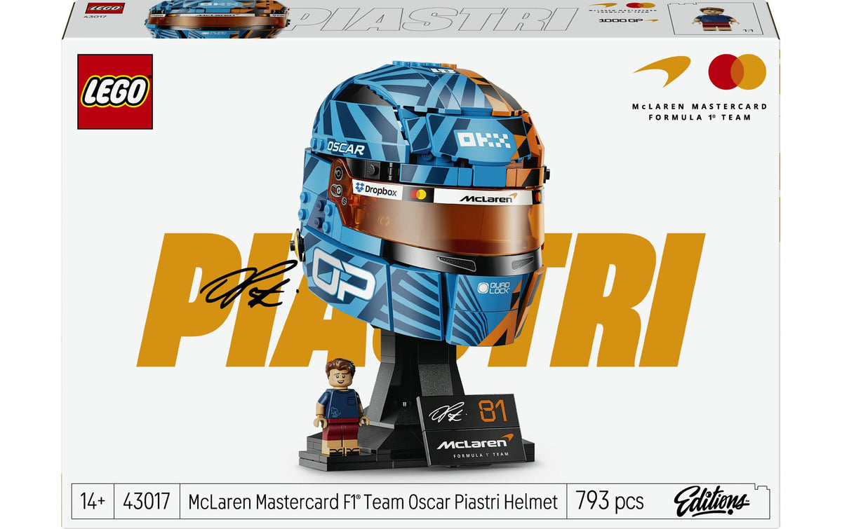 McLaren Mastercard F1 Team Piastri Helm – LEGO Editions F1 2026