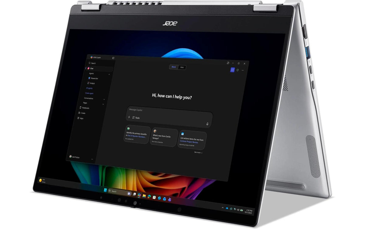 Acer TM P414RN-76 Spin, Ultra 7 356H, W11-P 14 WQ2.8K Touch, 16GB, 512GB SSD, 3yrs