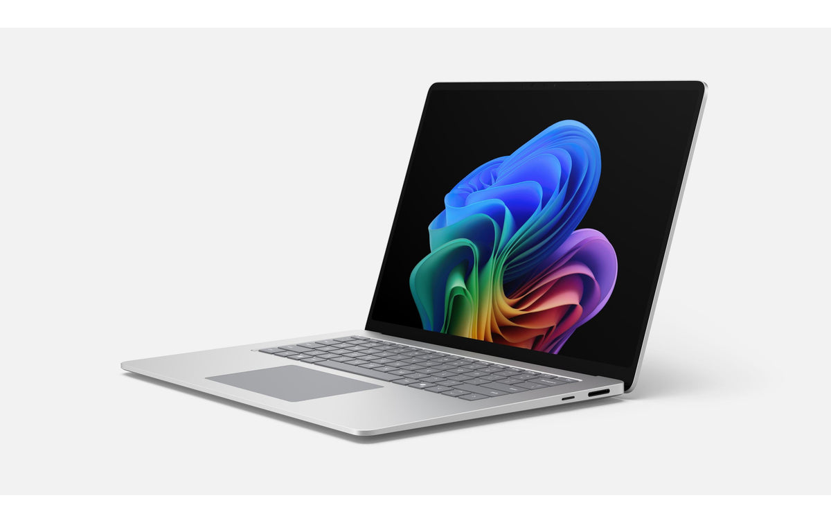 Microsoft Surface Laptop 8, X Elite, W11P 15, 16GB RAM, 512GB SSD, Platinum