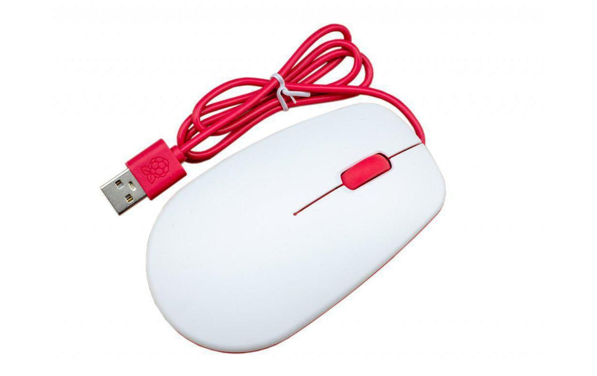 Raspberry Pi Maus rot/weiss