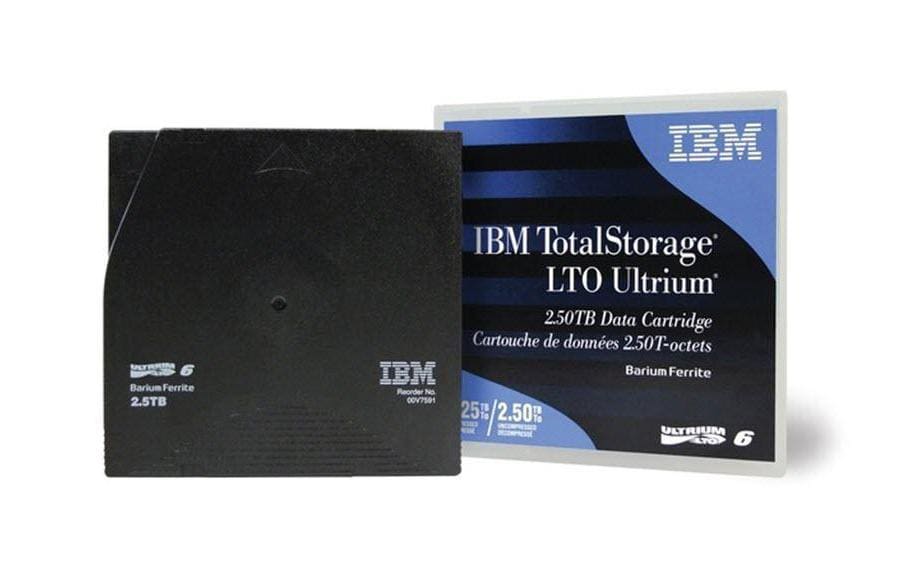 IBM 00V7590: LTO-6 Ultrium Cartridge 2.5/6.25TB - 120267