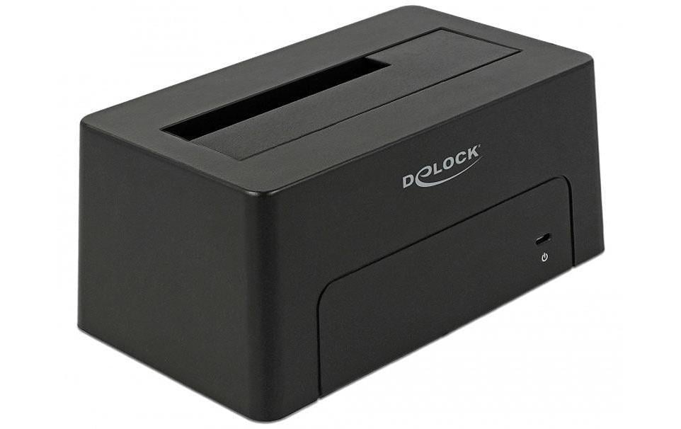 Delock Dockingstation SATA SDD/HDD USB3.1 Gen2 10Gbps, für 2.5/3.5 SATA
