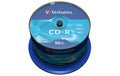Verbatim CD-R 52x 80Min/700MB 50er Spindel Bis 52-fach, m.Logo/n.bedruckbar