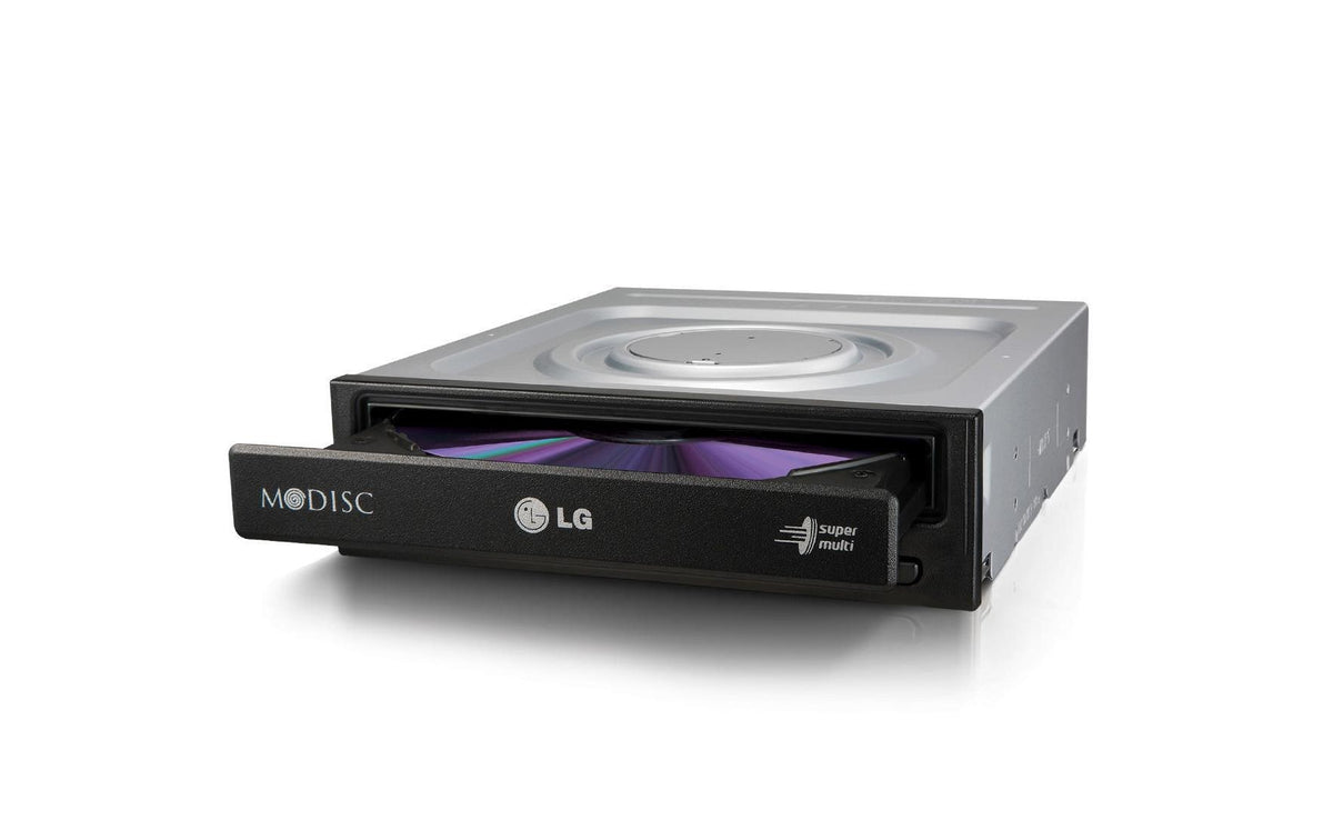 LG HLDS DVDRW 24x SATA bulk schwarz 24xDVD±R, 8xDVD+RW, 6xDVD-RW, GH24NSD5